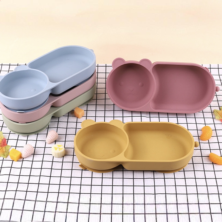 Baby Food Grater - Ciotola a ventosa in silicone per