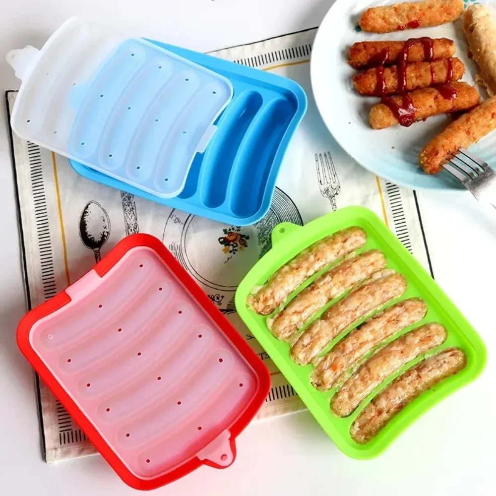 Baby Food Healthy - Stampo per salsicce in silicone per