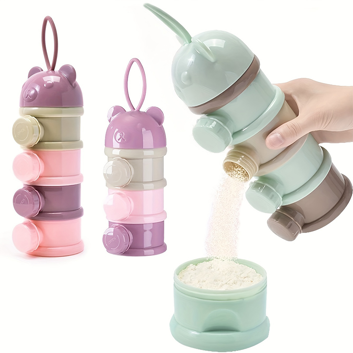 Baby Food In Jars - Contenitore per latte in polvere per