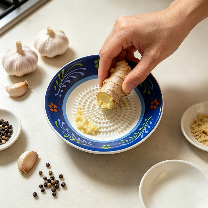 Baby Food Grater - Grattugia per zenzero in ceramica, tritatutto
