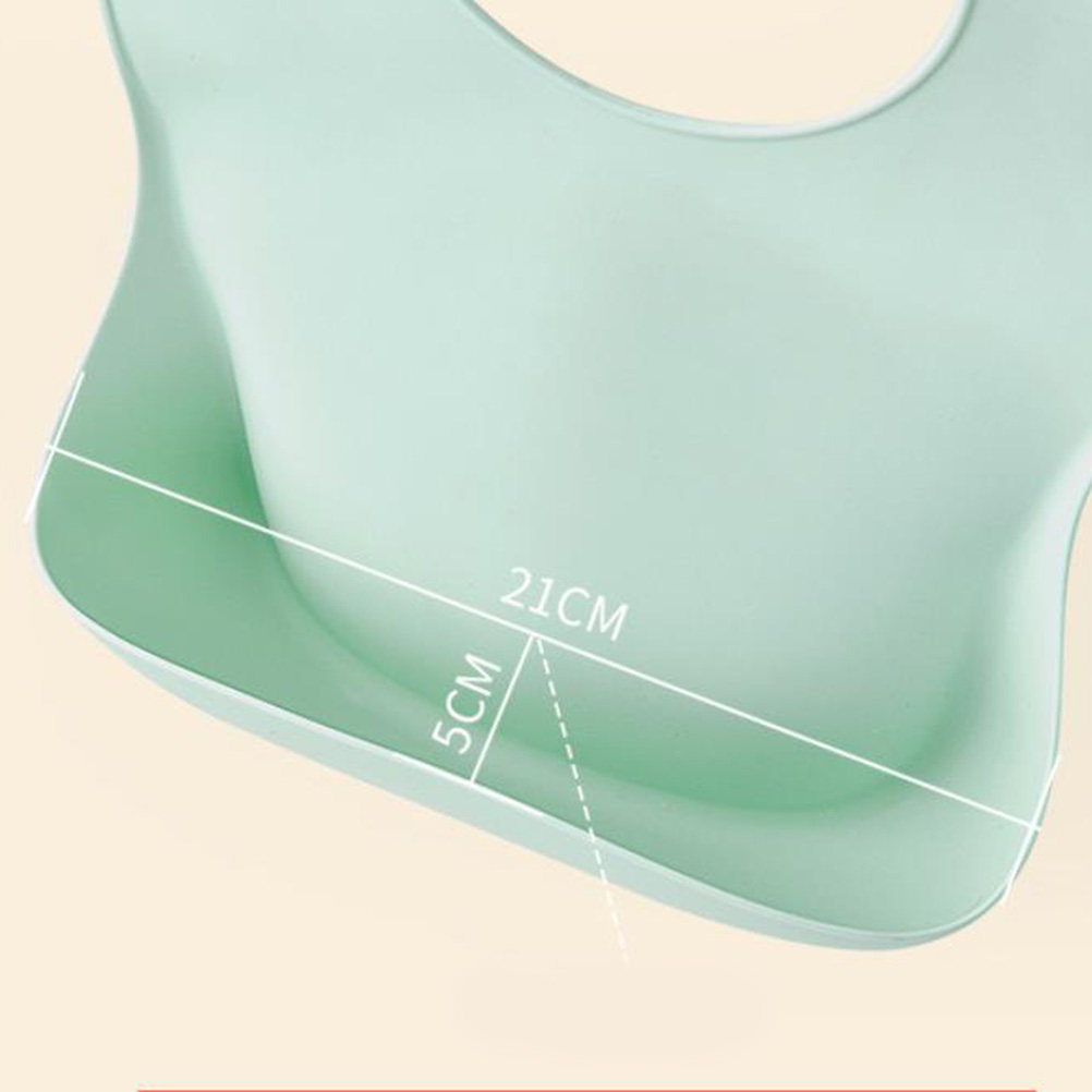 Feeding Baby Food - 2 Pezzi Bavaglini in Silicone per