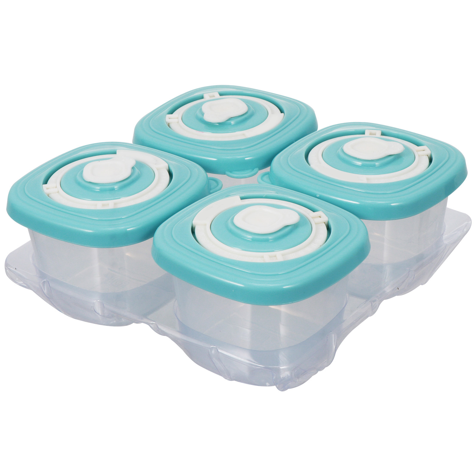 Baby Food Healthy - 4 Pezzi Contenitori per Alimenti per