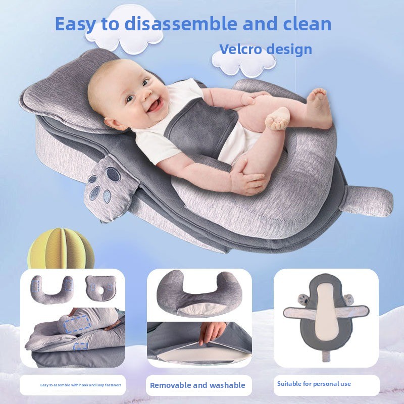 Feeding Baby Food - Cuscino Anti-Riflusso Latte per Neonati, Cuscino