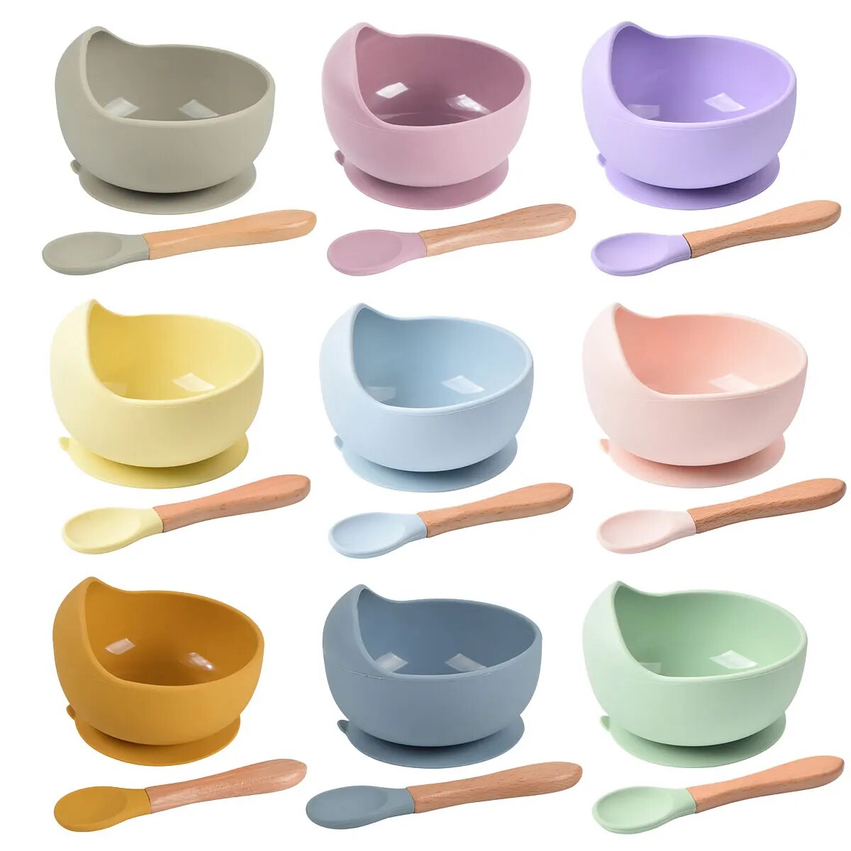 Baby Food Grater - 2 pezzi ciotola per l'alimentazione del