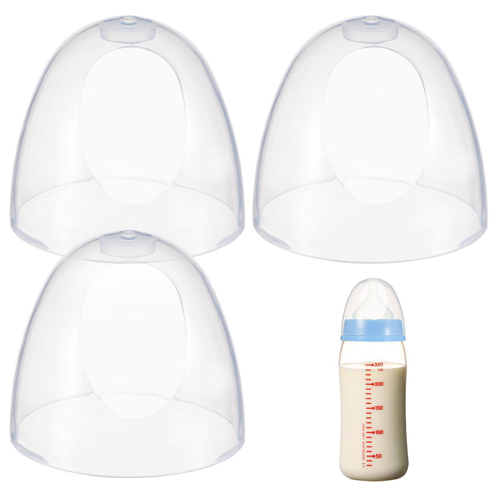 Feeding Baby Food - Tappi di Ricambio in Plastica per