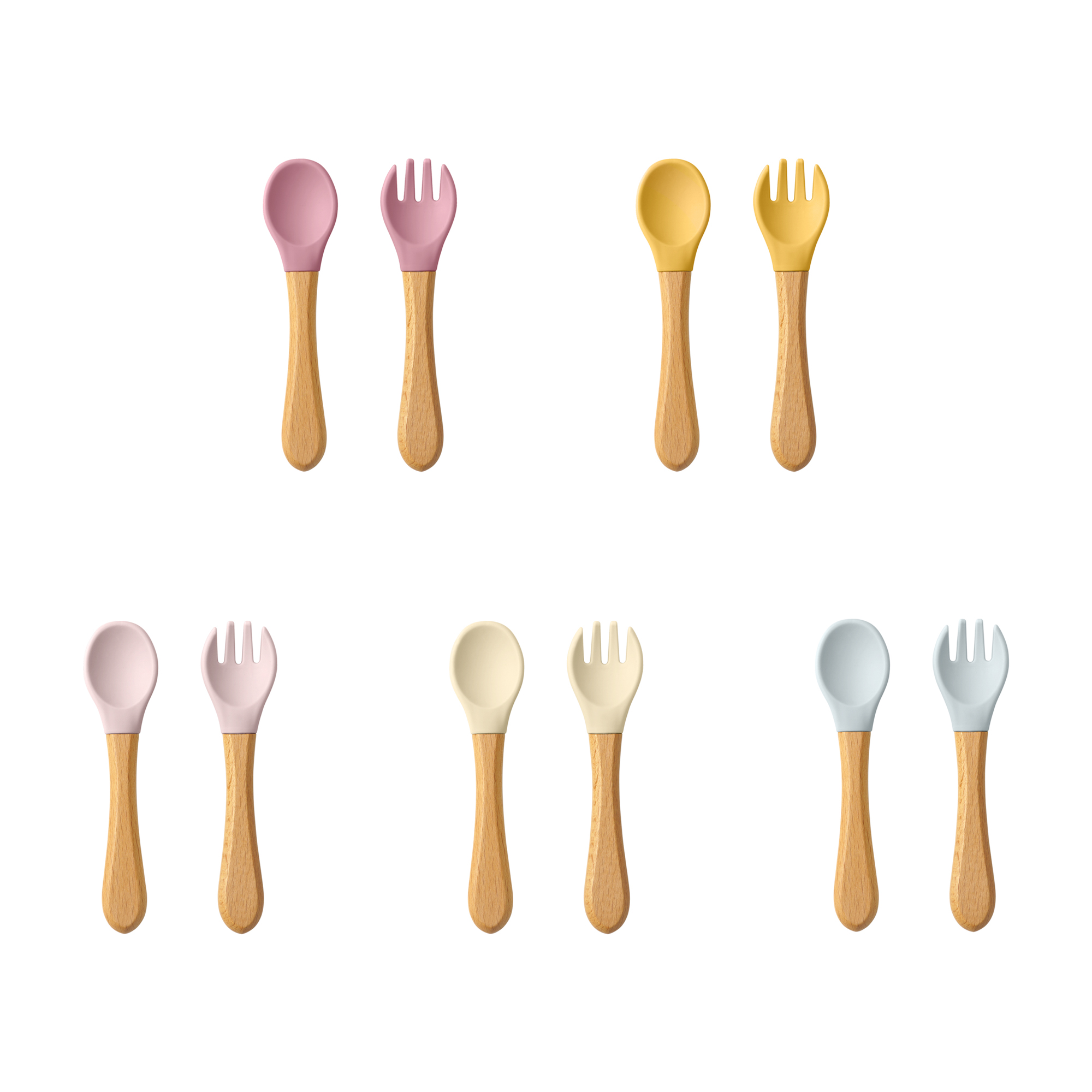 Baby Food Category - 2PCS Cucchiai per l'apprendimento del bambino