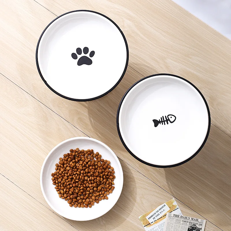 Baby Food Cat - Ciotola Antiscivolo in Ceramica per Animali