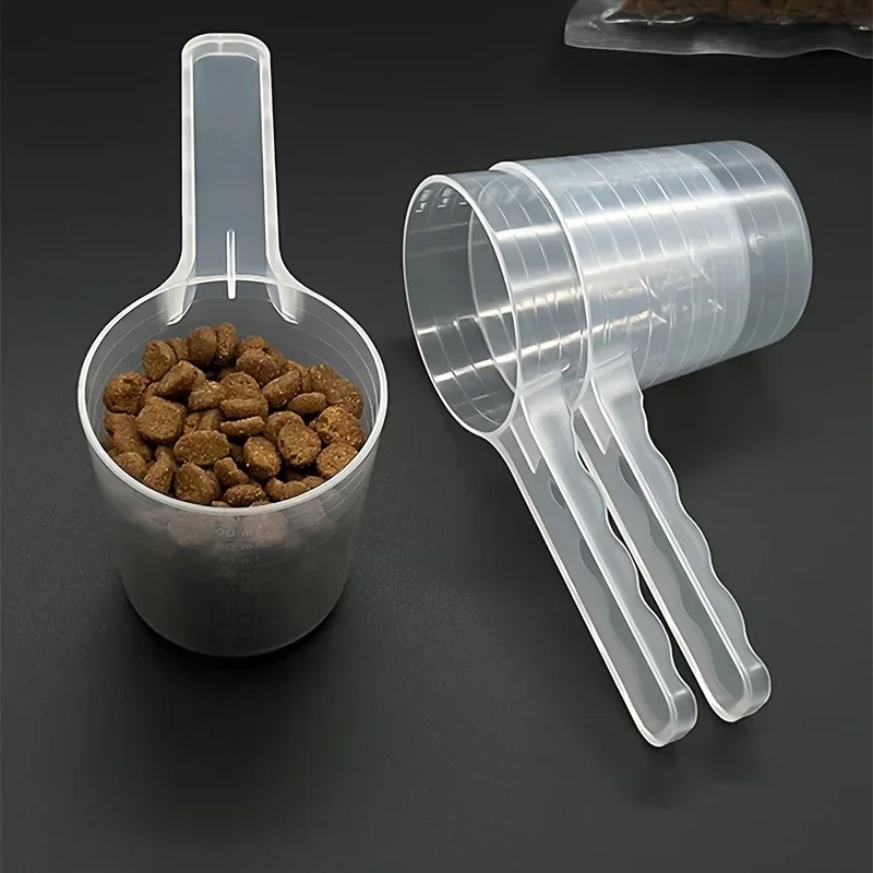 Baby Food Cat - Cucchiaio Dosatore Trasparente per Animali Domestici