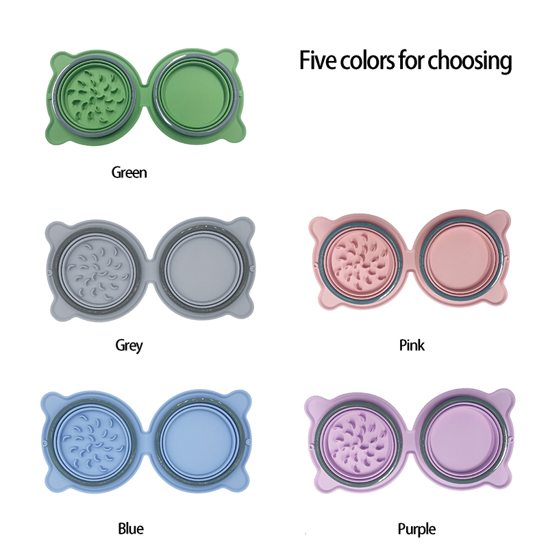 Ciotole Pieghevoli in Silicone - Baby Food Cat recensione e prezzo