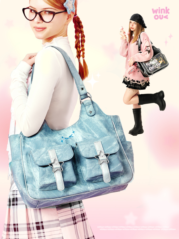 Borsa Lta in denim quotidiana  - Baby Food In Japan recensione e prezzo