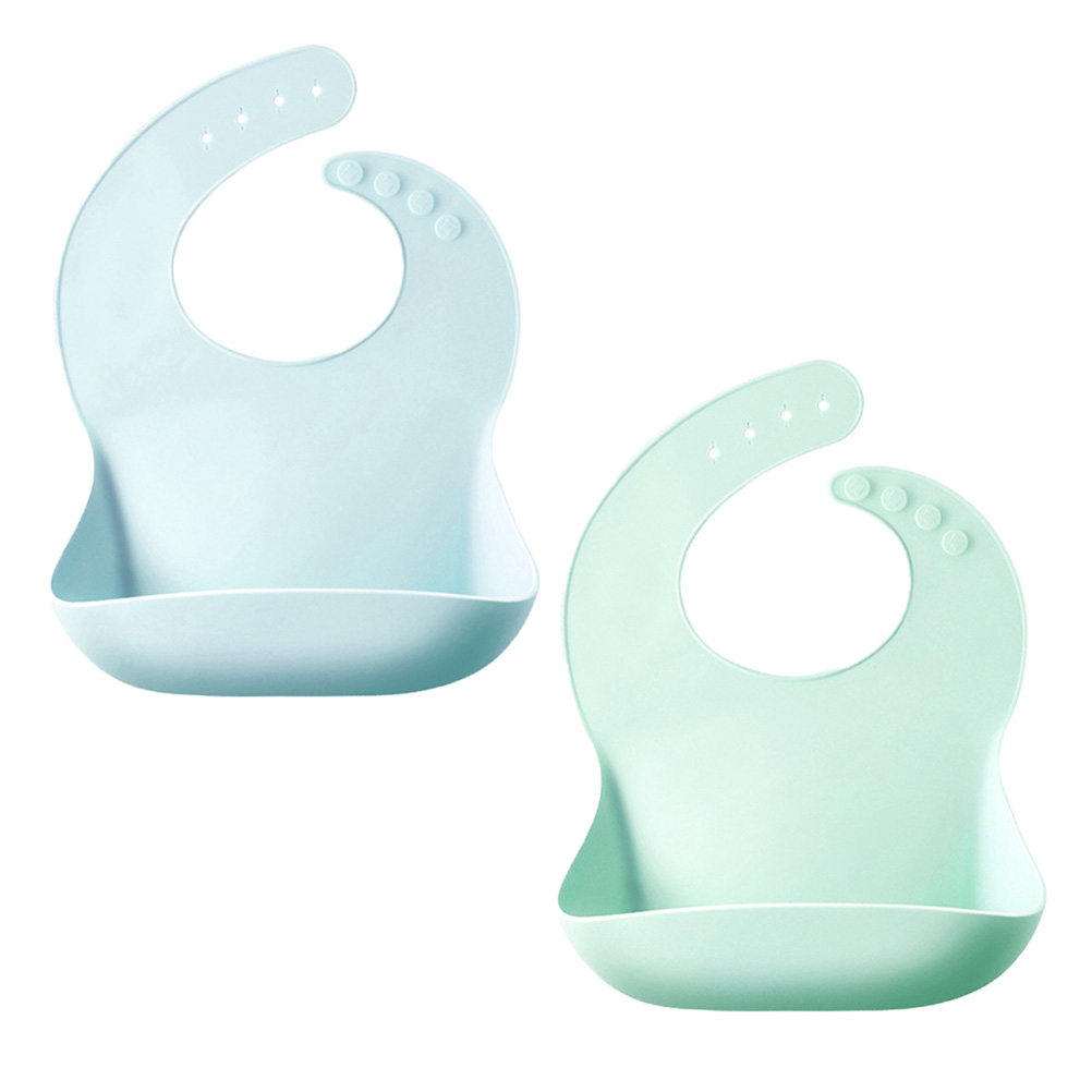2 Pezzi Bavaglini in Silicone  - Feeding Baby Food recensione e prezzo