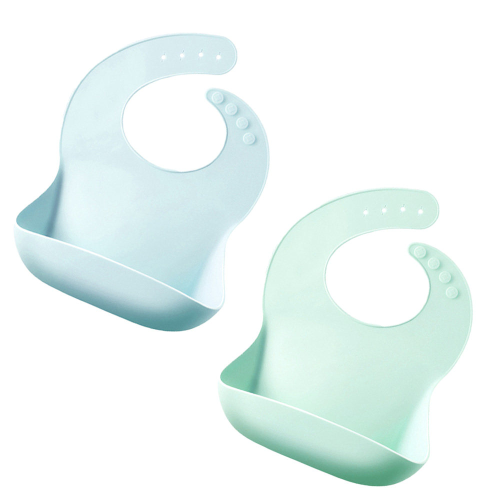 2 Pezzi Bavaglini in Silicone  - Feeding Baby Food recensione e prezzo