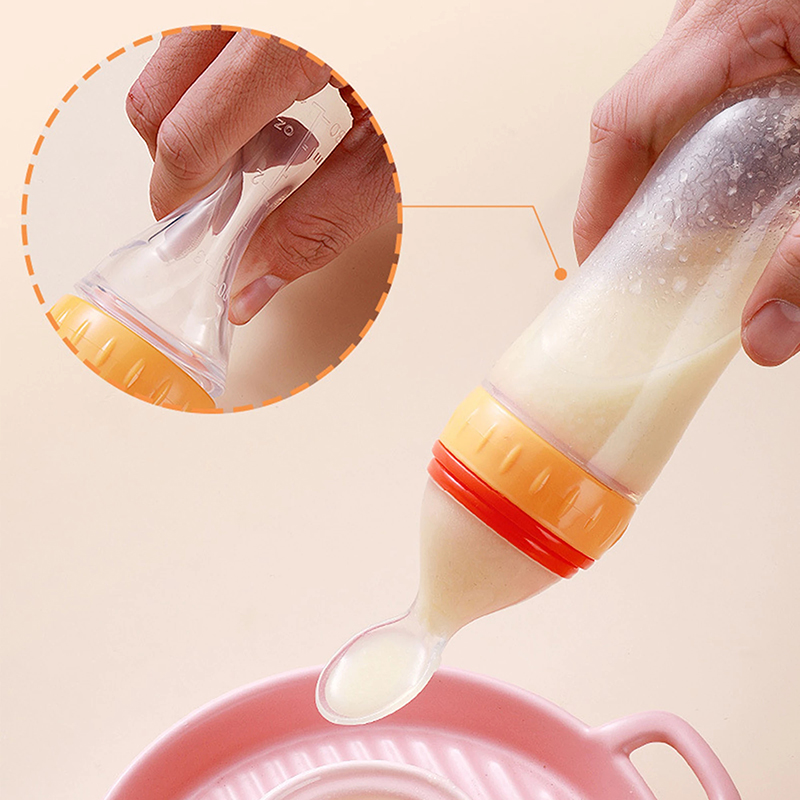 Spremere il biberon in silicon - Baby Food Category recensione e prezzo
