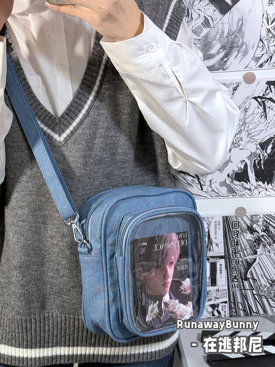 Borsa a tracolla in denim giap - Baby Food In Japan recensione e prezzo